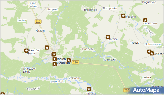 mapa Dudzicze, Dudzicze na mapie Targeo