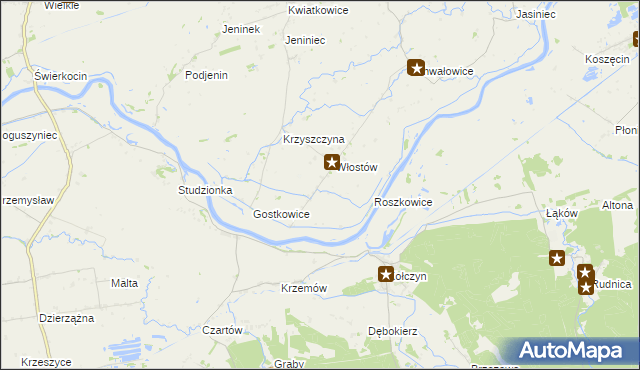 mapa Krzyszczynka, Krzyszczynka na mapie Targeo
