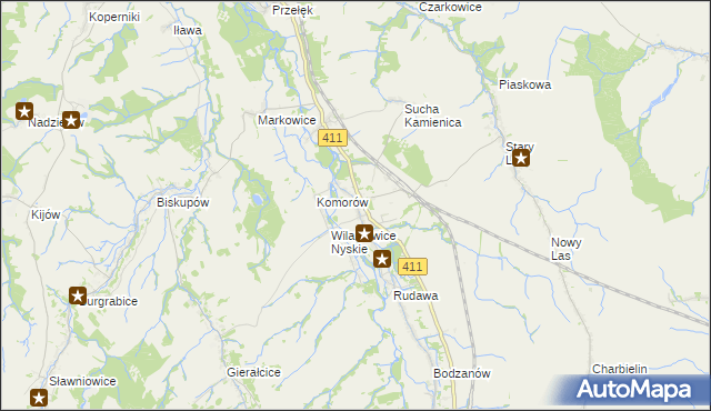 mapa Nowy Świętów, Nowy Świętów na mapie Targeo