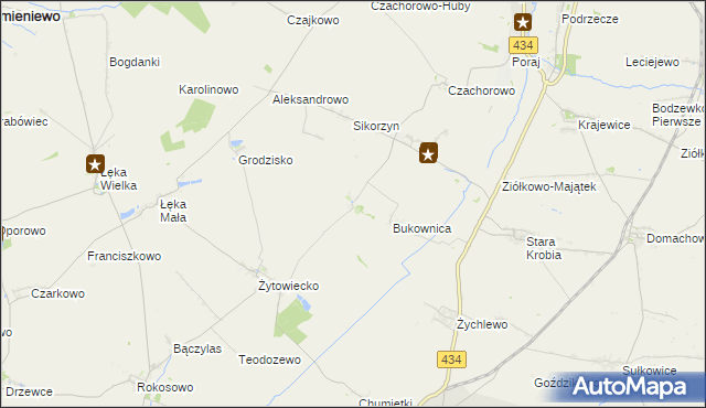 mapa Pijanowice, Pijanowice na mapie Targeo