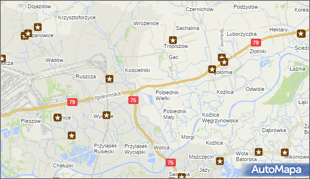 mapa Pobiednik Wielki, Pobiednik Wielki na mapie Targeo