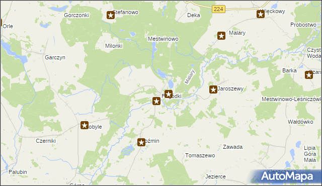 mapa Pogódki, Pogódki na mapie Targeo