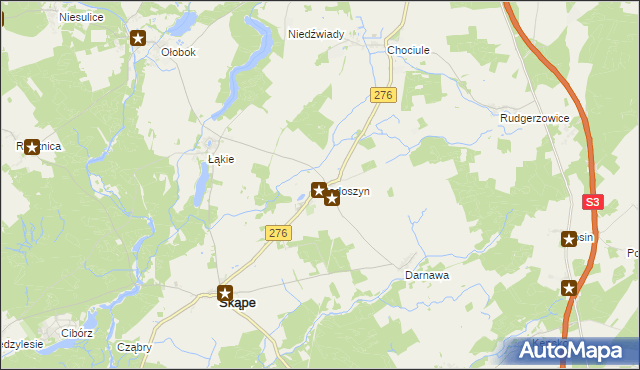 mapa Radoszyn, Radoszyn na mapie Targeo