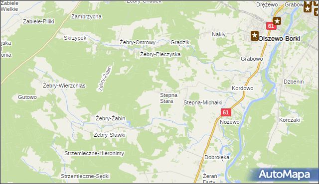 mapa Stepna Stara, Stepna Stara na mapie Targeo