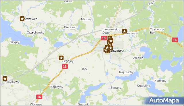 mapa Wrócikowo, Wrócikowo na mapie Targeo