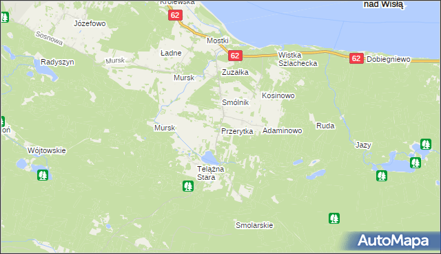 mapa Przerytka, Przerytka na mapie Targeo