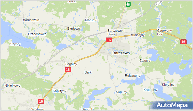 mapa Wrócikowo, Wrócikowo na mapie Targeo