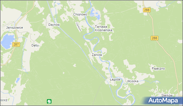 mapa Żarków, Żarków na mapie Targeo