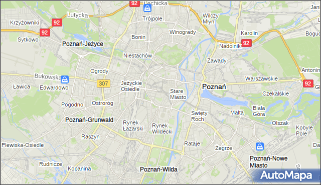 mapa Święty Marcin, Święty Marcin na mapie Targeo