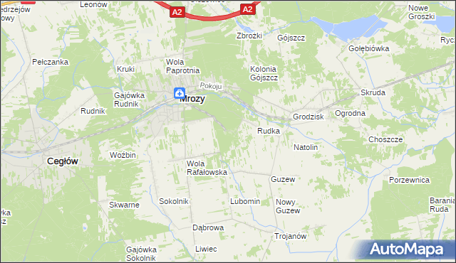 mapa Rudka-Sanatorium, Rudka-Sanatorium na mapie Targeo