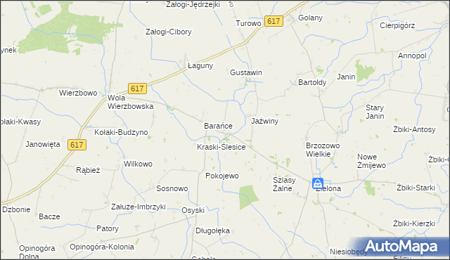 mapa Pęczki-Kozłowo, Pęczki-Kozłowo na mapie Targeo