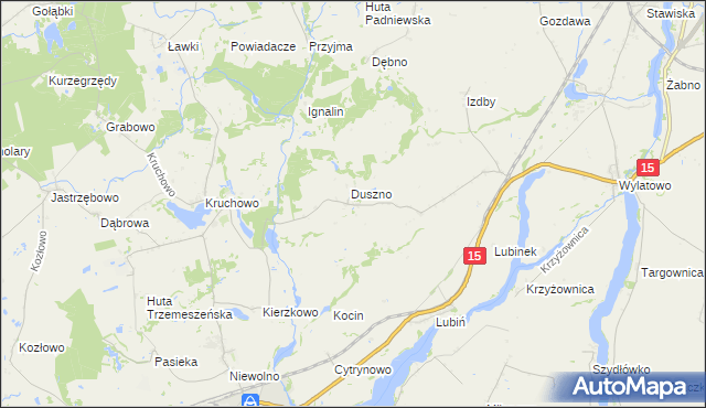 mapa Wydartowo, Wydartowo na mapie Targeo