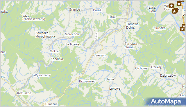 mapa Czaszyn, Czaszyn na mapie Targeo