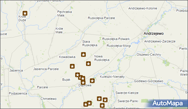 mapa Nowa Ruskołęka, Nowa Ruskołęka na mapie Targeo