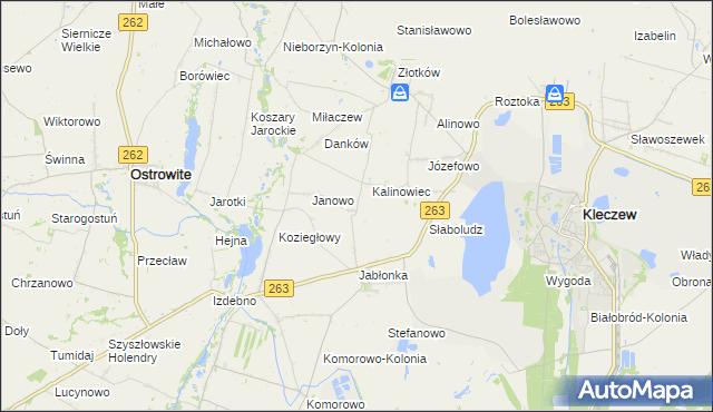 mapa Danków A, Danków A na mapie Targeo