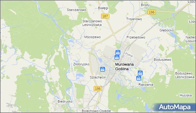 mapa Raduszyn, Raduszyn na mapie Targeo