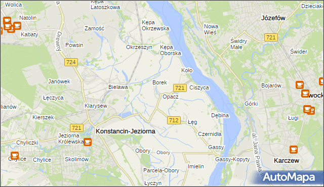 mapa Opacz, Opacz na mapie Targeo