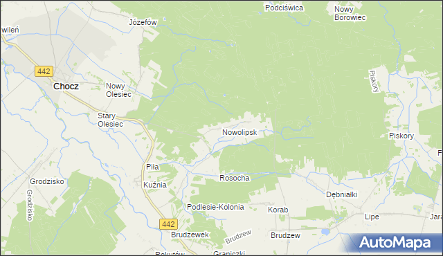 mapa Nowolipsk, Nowolipsk na mapie Targeo