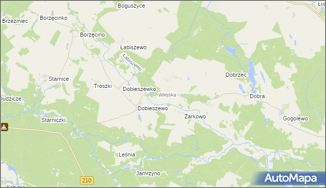 mapa Podole Małe, Podole Małe na mapie Targeo