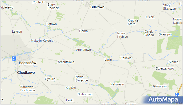 mapa Gromice, Gromice na mapie Targeo