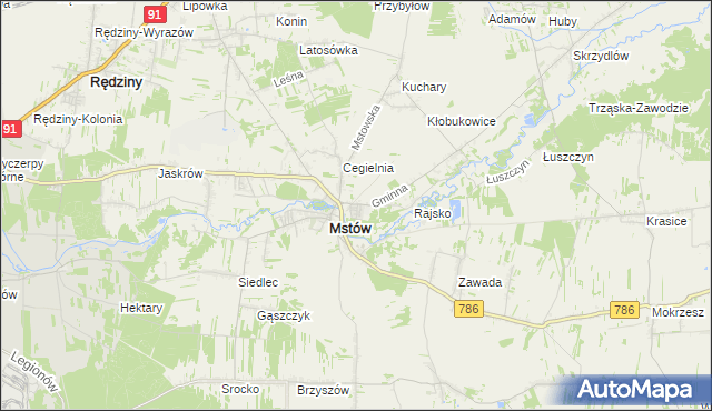 mapa Wancerzów, Wancerzów na mapie Targeo