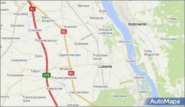 mapa Probostwo Górne, Probostwo Górne na mapie Targeo