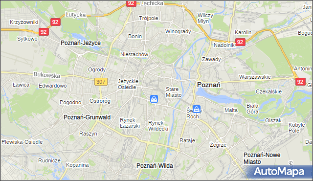 mapa Święty Marcin, Święty Marcin na mapie Targeo