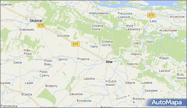 mapa Wołyńskie, Wołyńskie na mapie Targeo