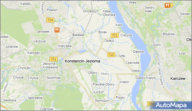 mapa Habdzin, Habdzin na mapie Targeo