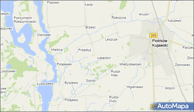 mapa Łabędzin, Łabędzin na mapie Targeo
