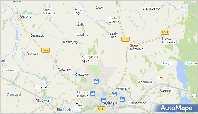 mapa Bałtrucie, Bałtrucie na mapie Targeo