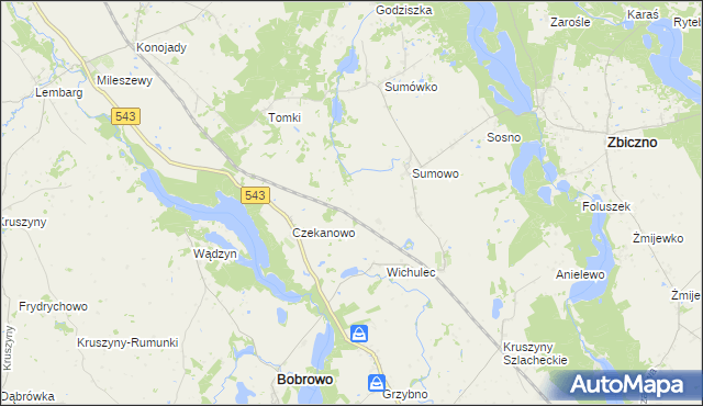 mapa Bogumiłki, Bogumiłki na mapie Targeo