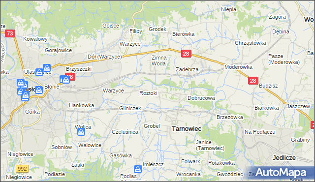 mapa Sądkowa, Sądkowa na mapie Targeo