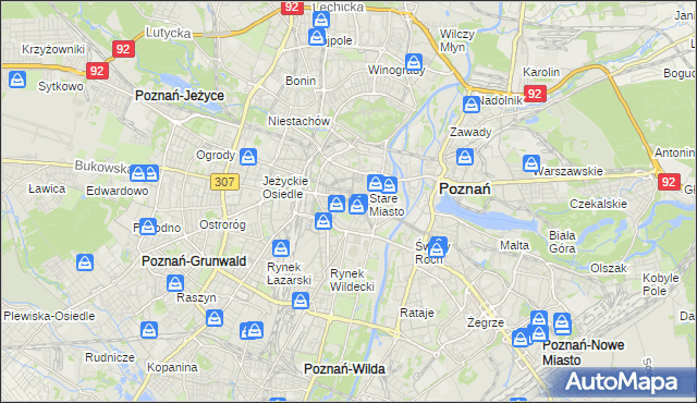 mapa Święty Marcin, Święty Marcin na mapie Targeo
