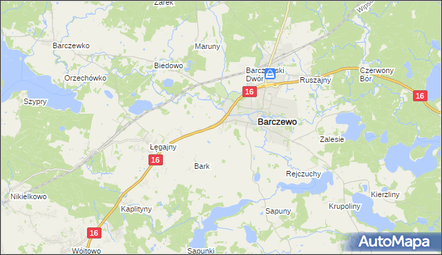 mapa Wrócikowo, Wrócikowo na mapie Targeo