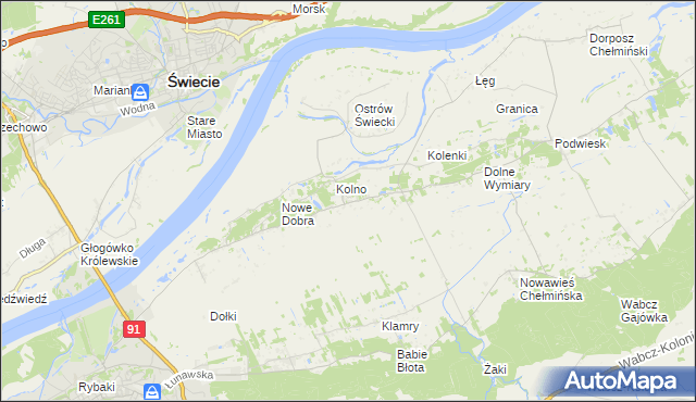 mapa Górne Wymiary, Górne Wymiary na mapie Targeo