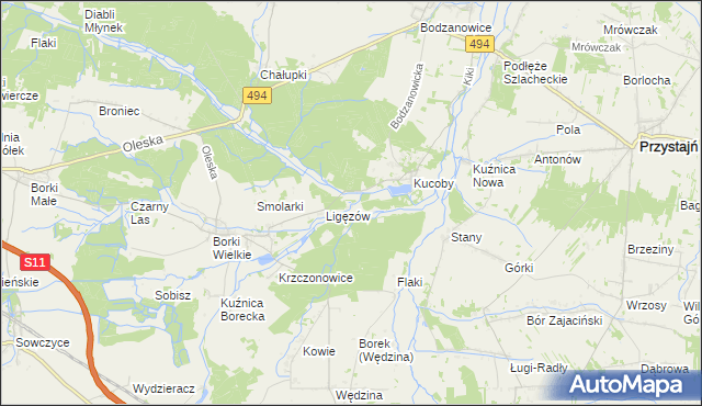 mapa Stare Kuczoby, Stare Kuczoby na mapie Targeo