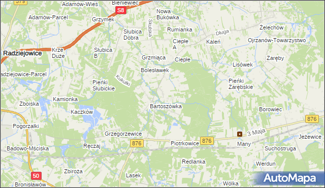 mapa Skuły, Skuły na mapie Targeo