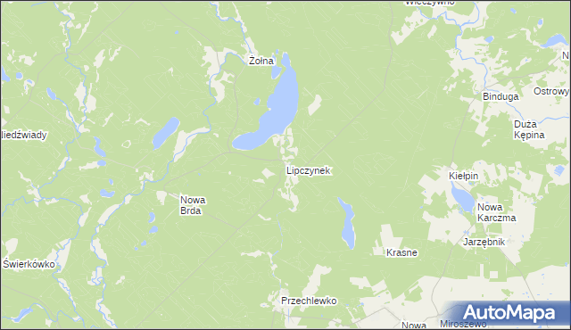 mapa Lipczynek, Lipczynek na mapie Targeo