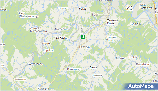 mapa Czaszyn, Czaszyn na mapie Targeo