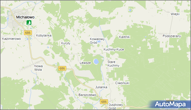 mapa Gorbacze, Gorbacze na mapie Targeo