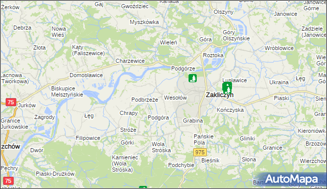 mapa Wesołów, Wesołów na mapie Targeo