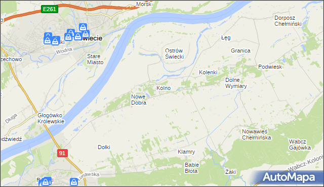 mapa Górne Wymiary, Górne Wymiary na mapie Targeo