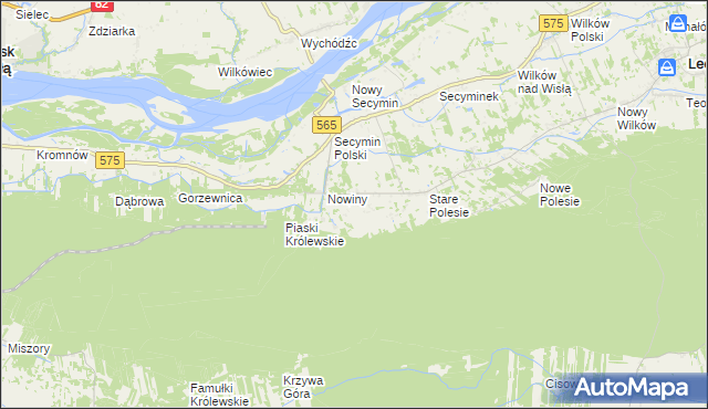 mapa Krubiczew, Krubiczew na mapie Targeo
