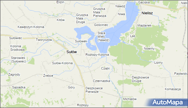 mapa Kulików, Kulików na mapie Targeo