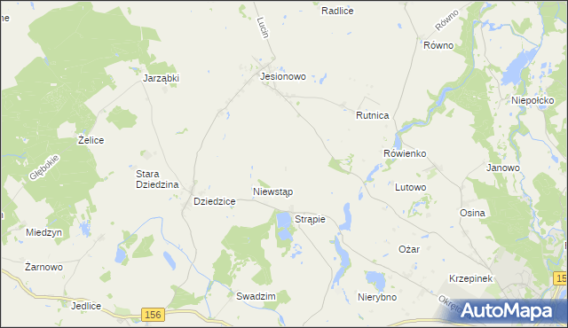 mapa Nowa Dziedzina, Nowa Dziedzina na mapie Targeo