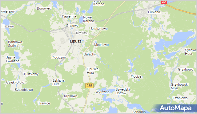 mapa Krugliniec, Krugliniec na mapie Targeo