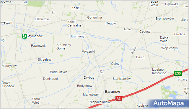 mapa Nowa Pułapina, Nowa Pułapina na mapie Targeo