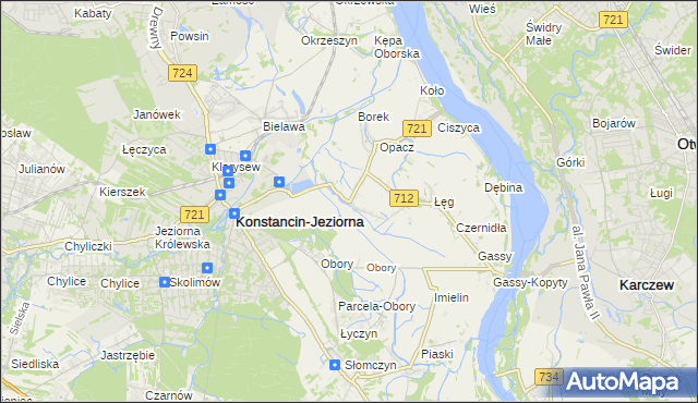 mapa Habdzin, Habdzin na mapie Targeo