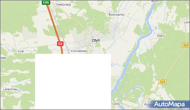 mapa Modrzyca, Modrzyca na mapie Targeo